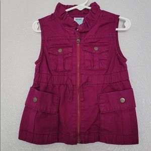 OLD NAVY PURPLE GIRLS 3T VEST